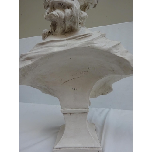 9 - Decorative bust of a lady.