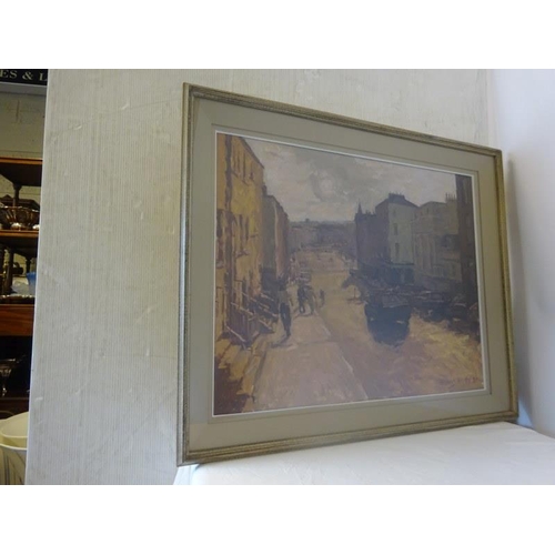 109 - Desmond Hickey 1937 - 2007,
Patrick's Hill, Cork,
Oil on canvas,
Signed and dated '89,
Overall size ... 