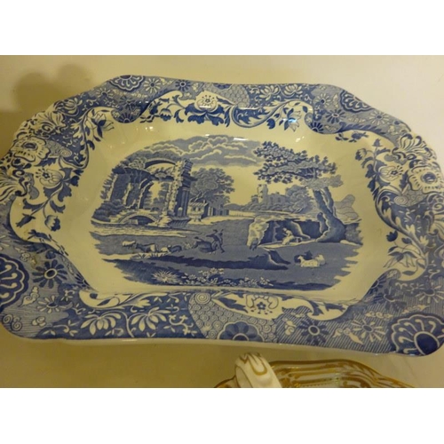 111 - A collection of Spode chinaware - tureen, bowl, etc. (8)