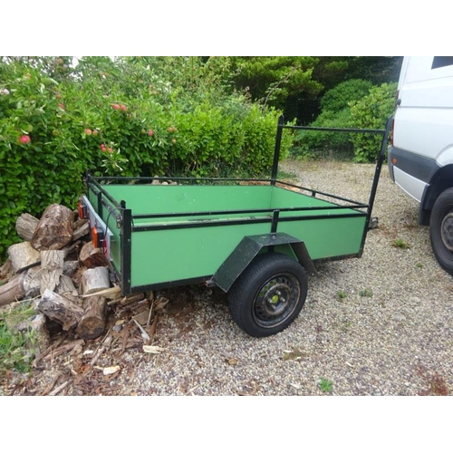 264 - Two wheel trailer. 6ft x 4ft. 16