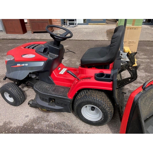 274 - Castle Garden ride on lawn mower with Briggs and Stratton engine, model number XDC140 HD, recently s... 