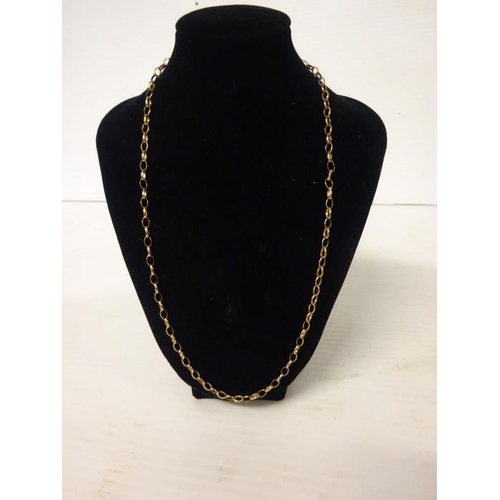 295 - 9 carat gold chain. 2.91 grams.