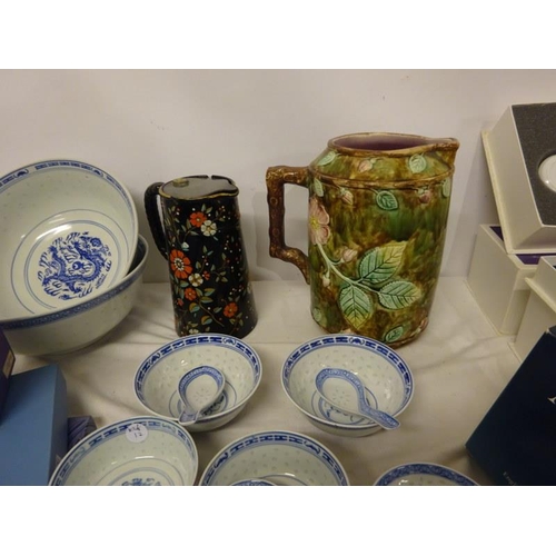 15 - Lot of chinaware - Morecroft, etc.