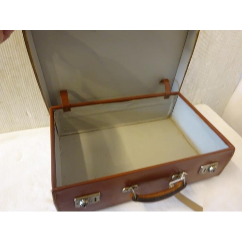 311 - Leather Attache case.