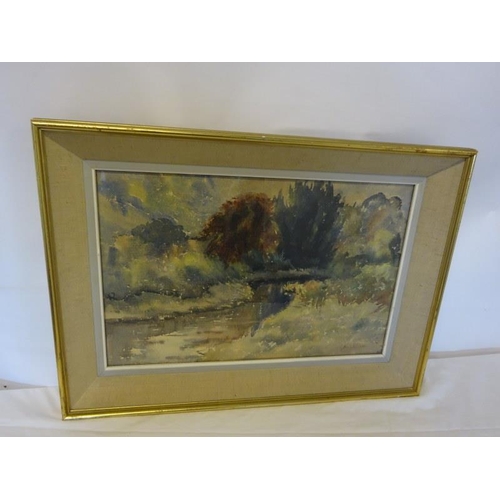 123 - A. G Pennefather,
Blackwater, Co. Cork,
Watercolour,
Signed lower right.
36cm x 56cm