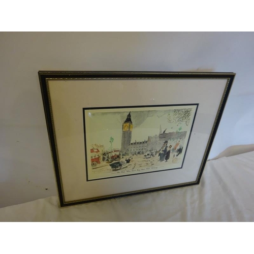 13 - Two framed prints - The Man who said Big Ben was wrong and The Man who revoked at the Portland Club.... 