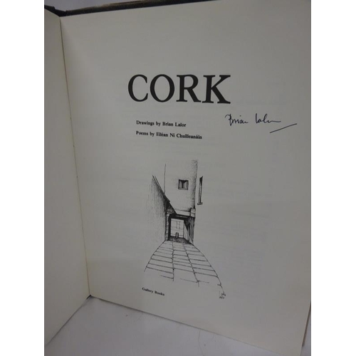 223 - Cork - Drawings by Brian Lalor. Poems by Eilean Ni Chuilleanain. (2)