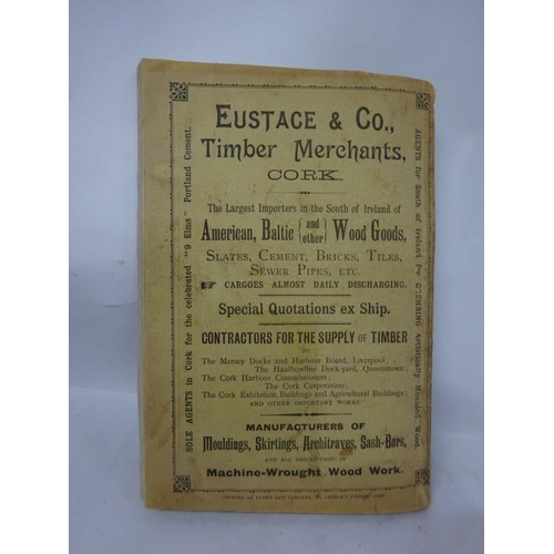 228 - O'Connell's Cork Almanack for 1895. Full of interesting ads, front cover loose.