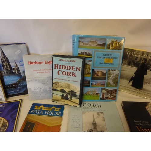 229 - A lot of books to include Mark Bence-Jones, Guide to Irish Country Houses; Forgotten Cork, Day Colle... 