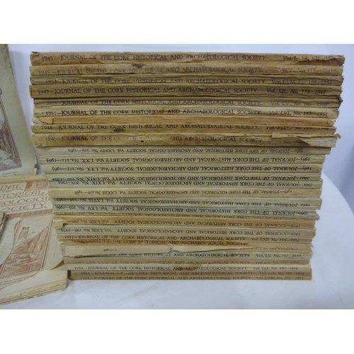 231 - A large collection of Cork Historical & Archaeological Society Journals.