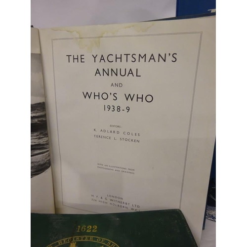 238 - Collection of books - The Yachtsman's Annuals and Who's Who and others.