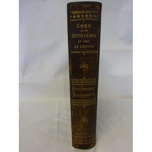 239 - Cork and County Cork in the 20th century by Richard J. Hodges. (some staining) (1)