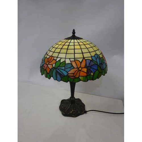 63 - A good Tiffany design side lamp.