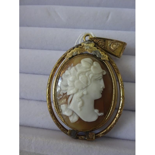 199 - Decorative Cameo brooch.