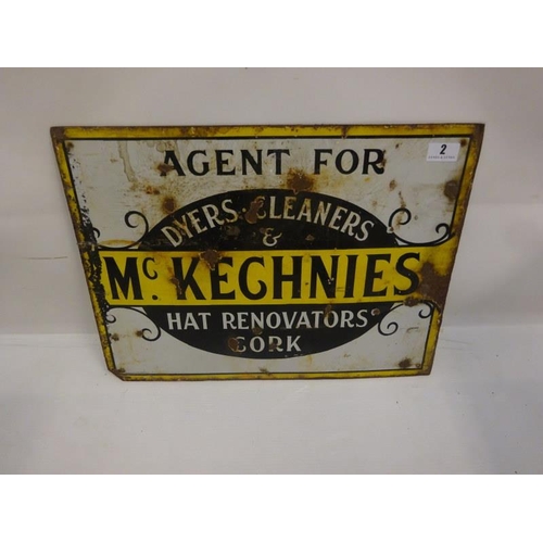 2 - Old McKechnie Advertising sign.