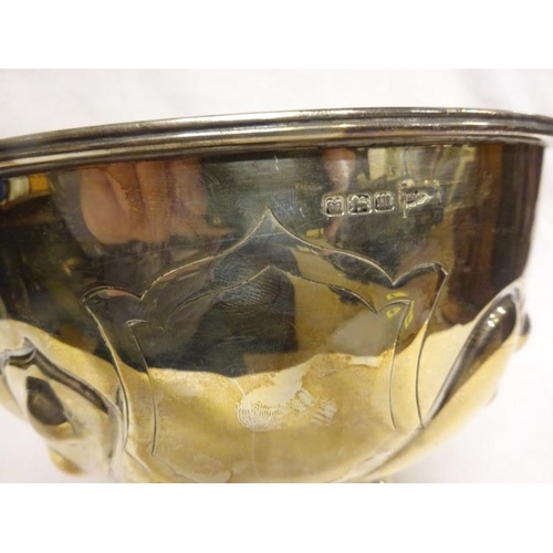 211 - English silver bowl, Sheffield 1904, 20 troy ozs.