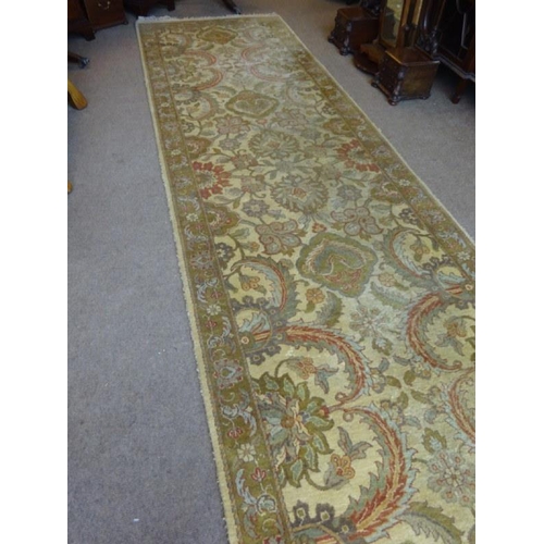 34 - Long runner rug. 430cm x 120cm approx.