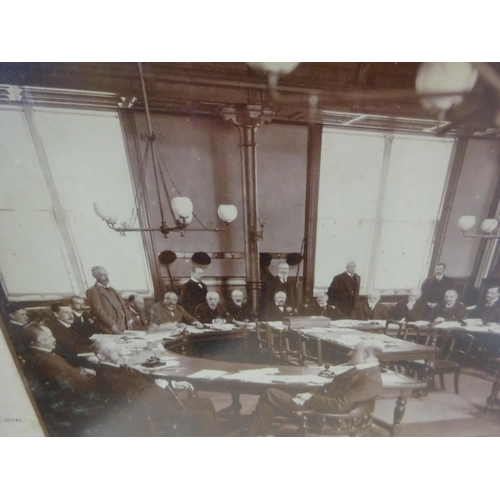 1 - Cork Interest - Very interesting framed photograph of the County Cork Grand Jury of 1899 with all pe... 