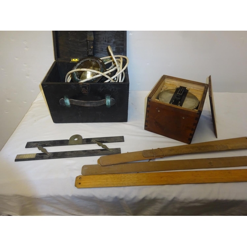 199 - Collection of marine related items.