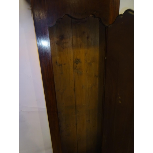 206 - John Elliott, Cork - A rare Cork early Georgian mahogany regulator long cased clock having large cir... 