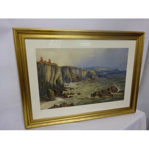 207 - Robert Lowe Stopford 1813-1898,
De Coursey Towers,
Old Head of Kinsale,
Watercolour,
With original l... 