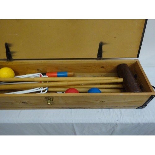 3 - The Standard Croquet Set.