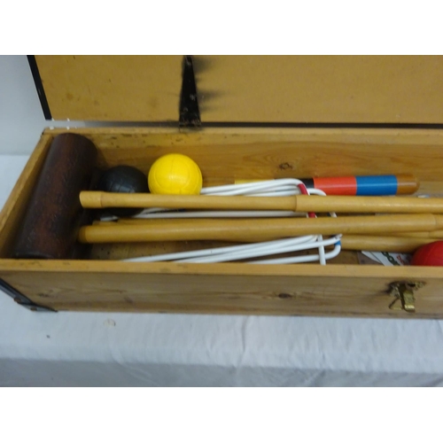 3 - The Standard Croquet Set.