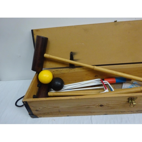 3 - The Standard Croquet Set.