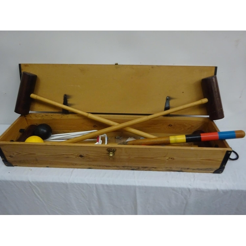 3 - The Standard Croquet Set.