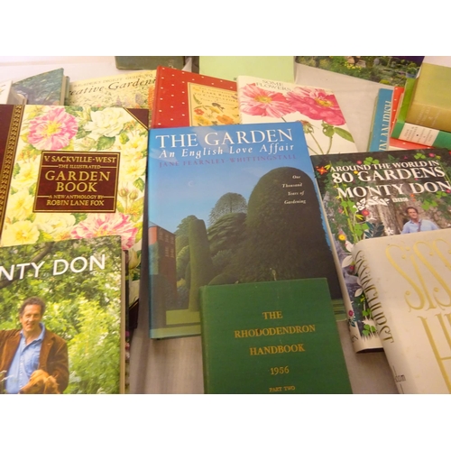 309 - Quantity of Gardening books - The Garden Highgrove, etc.