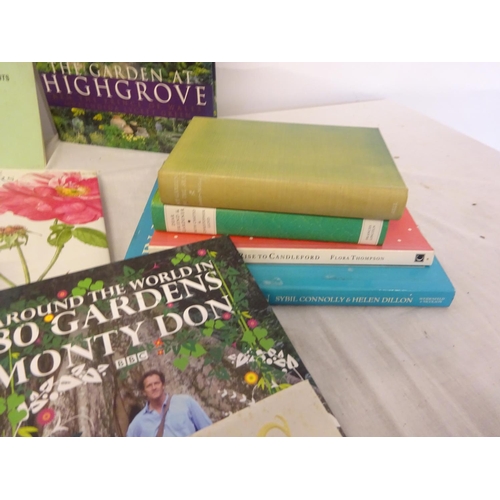 309 - Quantity of Gardening books - The Garden Highgrove, etc.