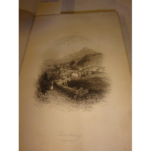 331 - Ireland, Picturesque and Romantic by Leitch Ritchie Esq. with twenty engravings, 1837 plus An Autumn... 