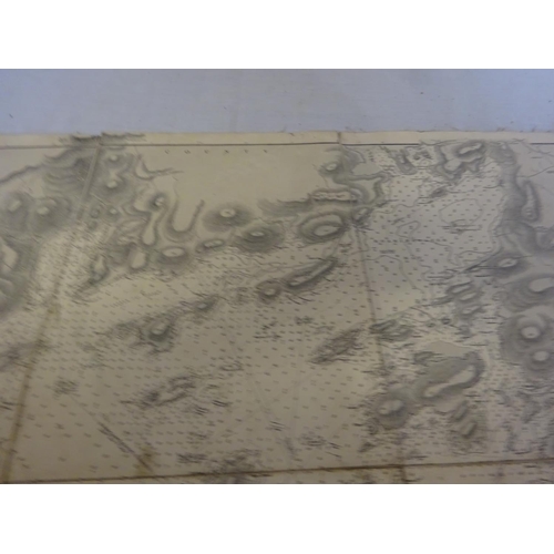 353 - Baltimore Harbour; Long Island and Baltimore Bays - Two old linen backed maps. (2)