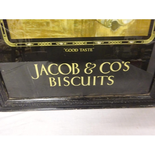 90 - A pair of original Jacob & Co's biscuits advertising pictures, (from an very old shop in East Cork).... 