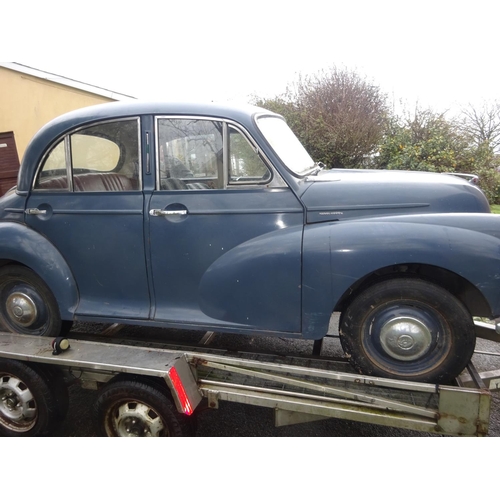 1 - A 1961 Morris Minor (1000) 4 door car, 55,000 miles (with the Peare family all its life). 
No collec... 