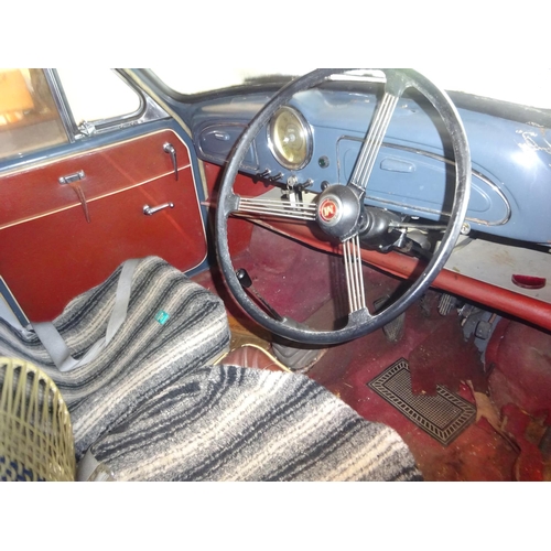 1 - A 1961 Morris Minor (1000) 4 door car, 55,000 miles (with the Peare family all its life). 
No collec... 