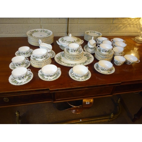 31 - Royal Worcester part china dinner service.