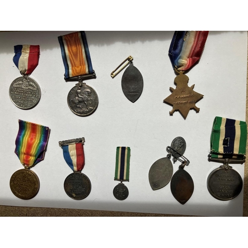 180 - WITHDRAWN - Collection of various medals - The Great War for Civilisation presented to W. O Mackesy ... 