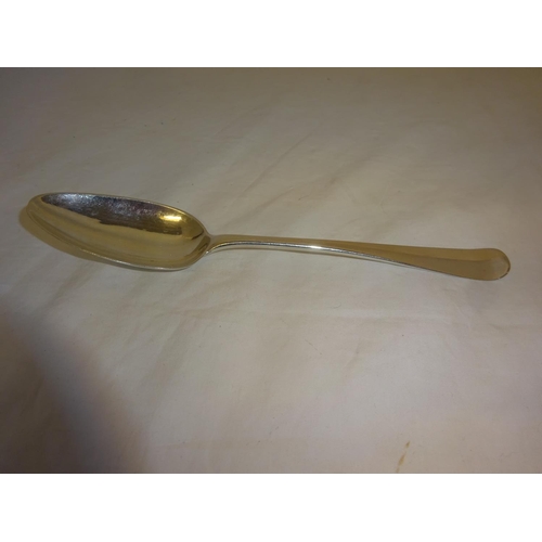 185 - Irish silver tablespoon by Michael Keating, Dublin 1824.