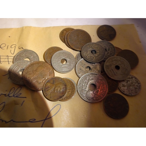 211 - Large mixed lot of coins and tokens.