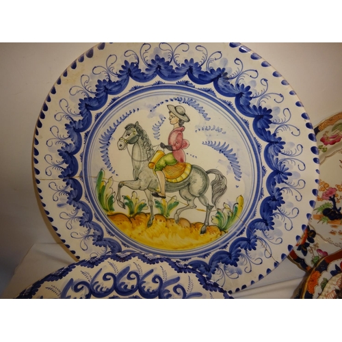 242 - Large quantity of old plates - damaged, as found.