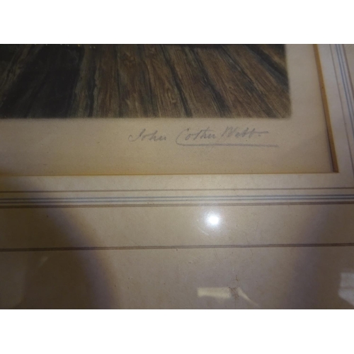 320 - John Cotter Webb, Limited edition Mezzotint from a painting by J. Turner.