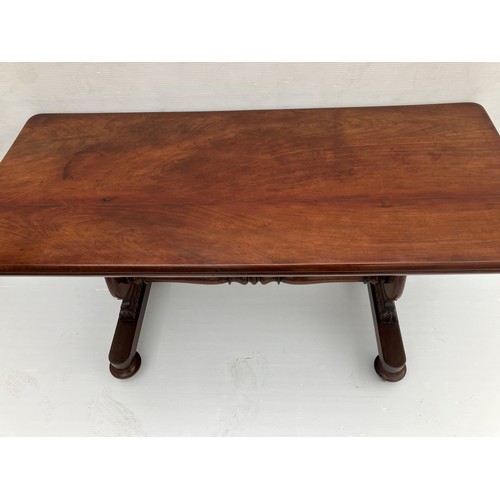 367 - Mid 19th century mahogany desk table.