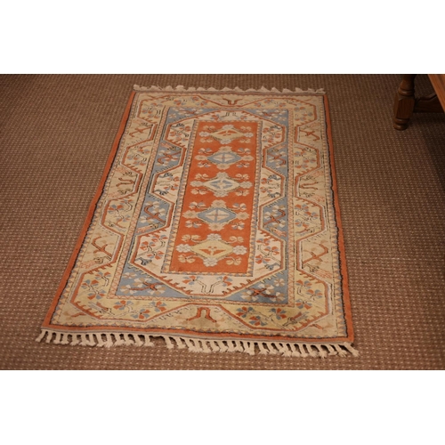 103 - Two rugs. (190cm x 90cm)  (210cm x 120cm)