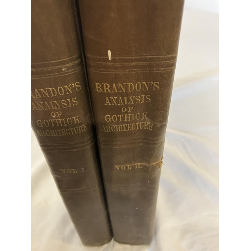 149 - An Analysis of Gothick Architecture. Vols 1 & 2.