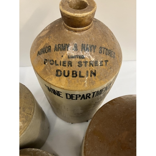 16 - A large quantity of old earthenware jars.