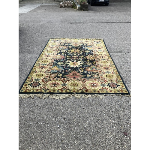 286 - Connemara made rug. (1 cut on it, see photo) 300cm x 200cm approx.