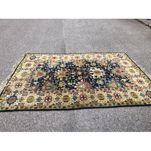 286 - Connemara made rug. (1 cut on it, see photo) 300cm x 200cm approx.