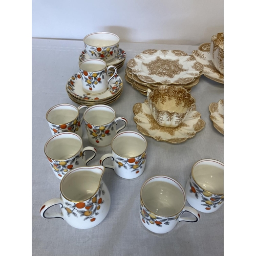 33 - Lot of chinaware - part English tea and coffee sets.