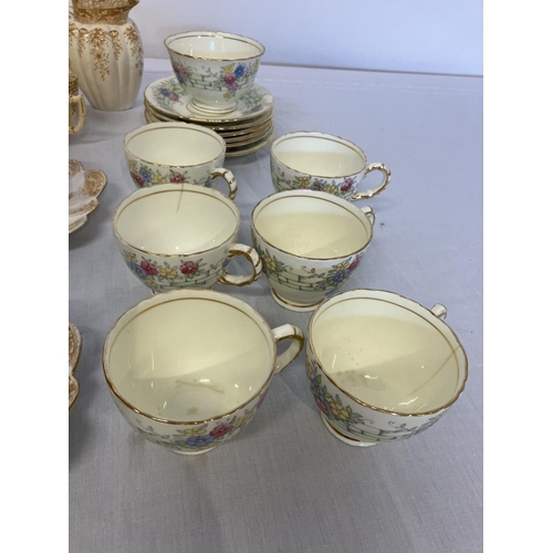 33 - Lot of chinaware - part English tea and coffee sets.